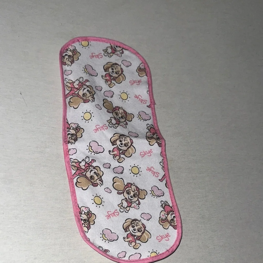 Kids OS Paw Patrol Skye Baby Burp Cloth.